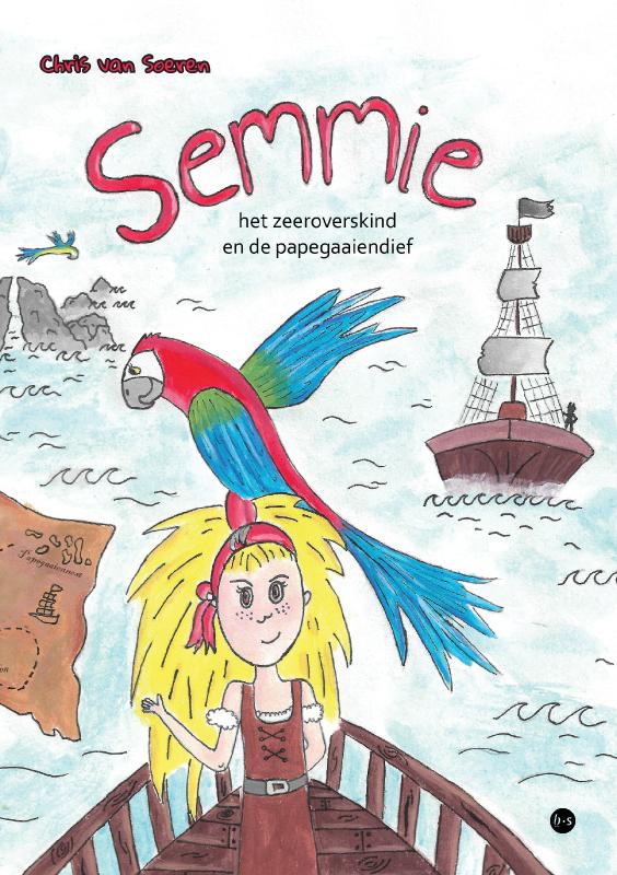 Omslag van Semmie het zeeroverskind en de papegaaiendief