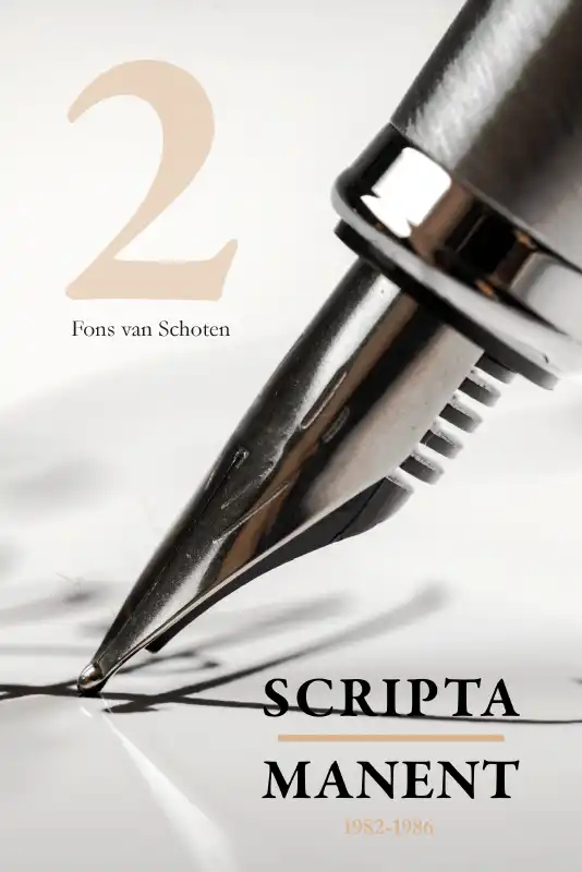 Omslag van SCRIPTA MANENT