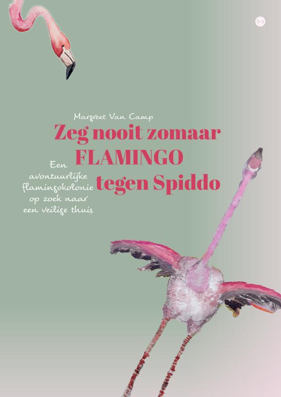 Omslag van Zeg nooit zomaar flamingo tegen Spiddo