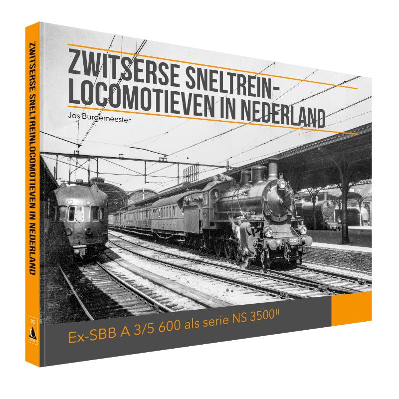 Omslag van Zwitserse sneltrein- locomotieven in Nederland
