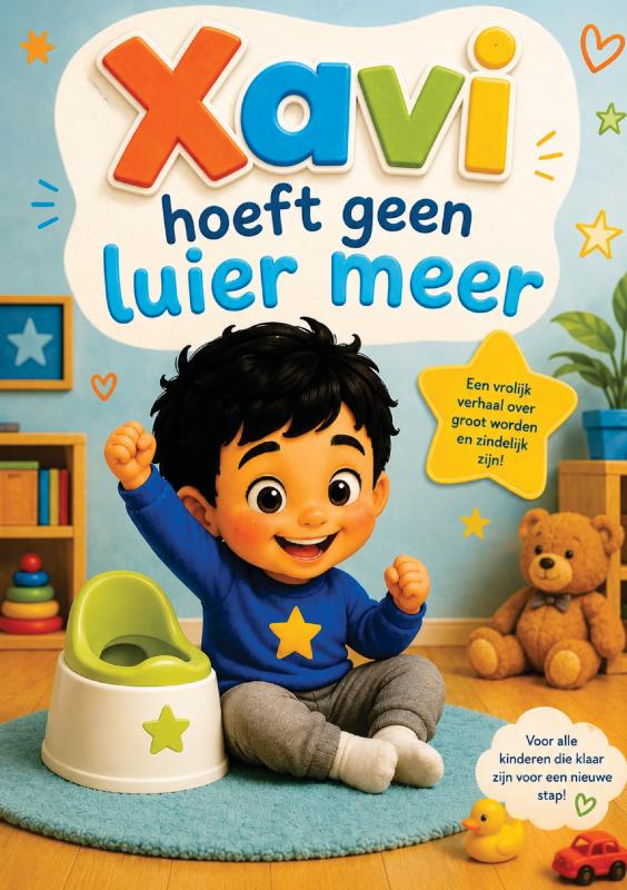 Omslag van Xavi hoeft geen luier meer