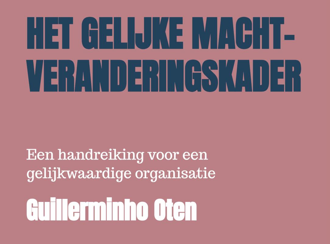 Omslag van Het Gelijke Macht-Veranderingskader