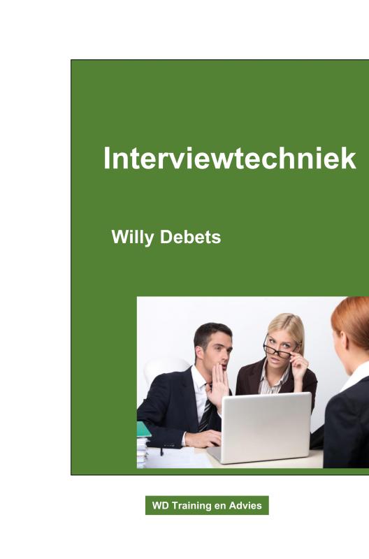 Omslag van Interviewtechniek