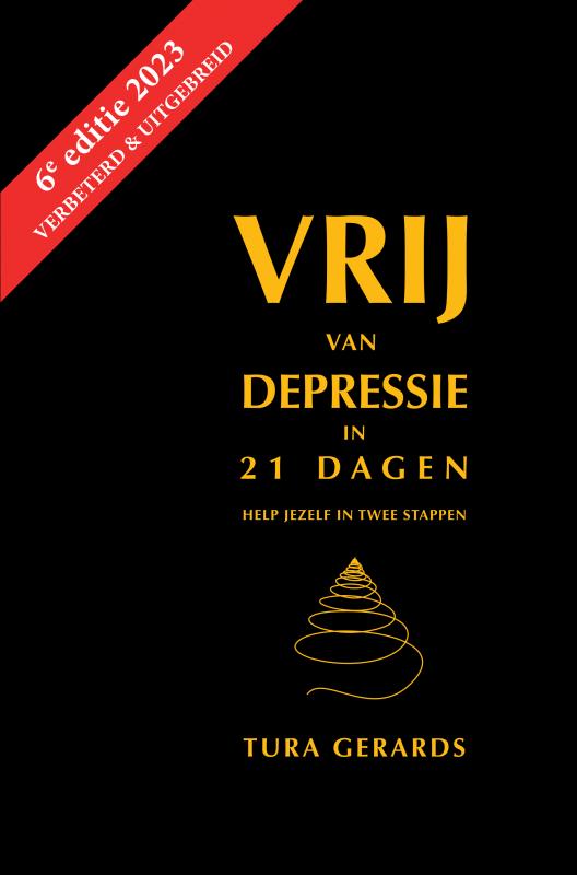 Omslag van VRIJ VAN DEPRESSIE IN 21 DAGEN