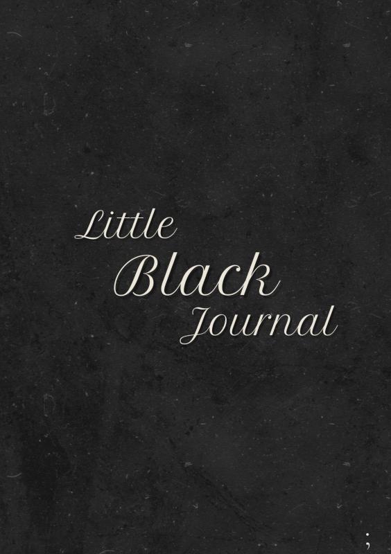 Omslag van Little Black Journal - M