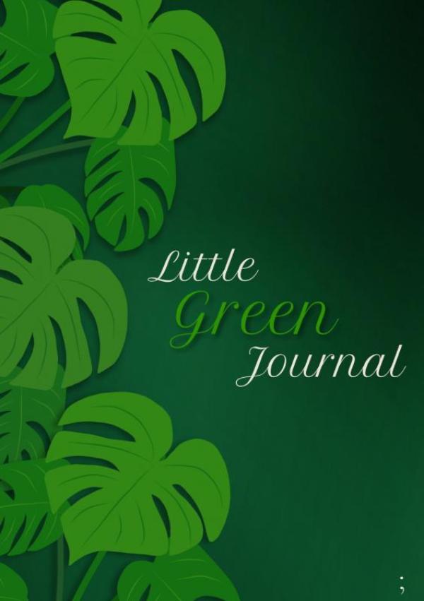 Omslag van Little Green Journal - XL