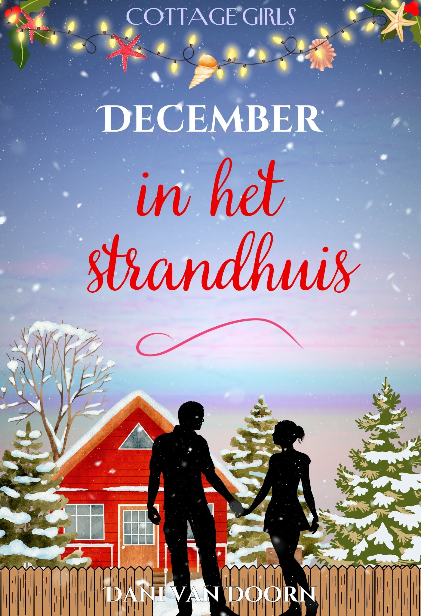 Omslag van December in het strandhuis
