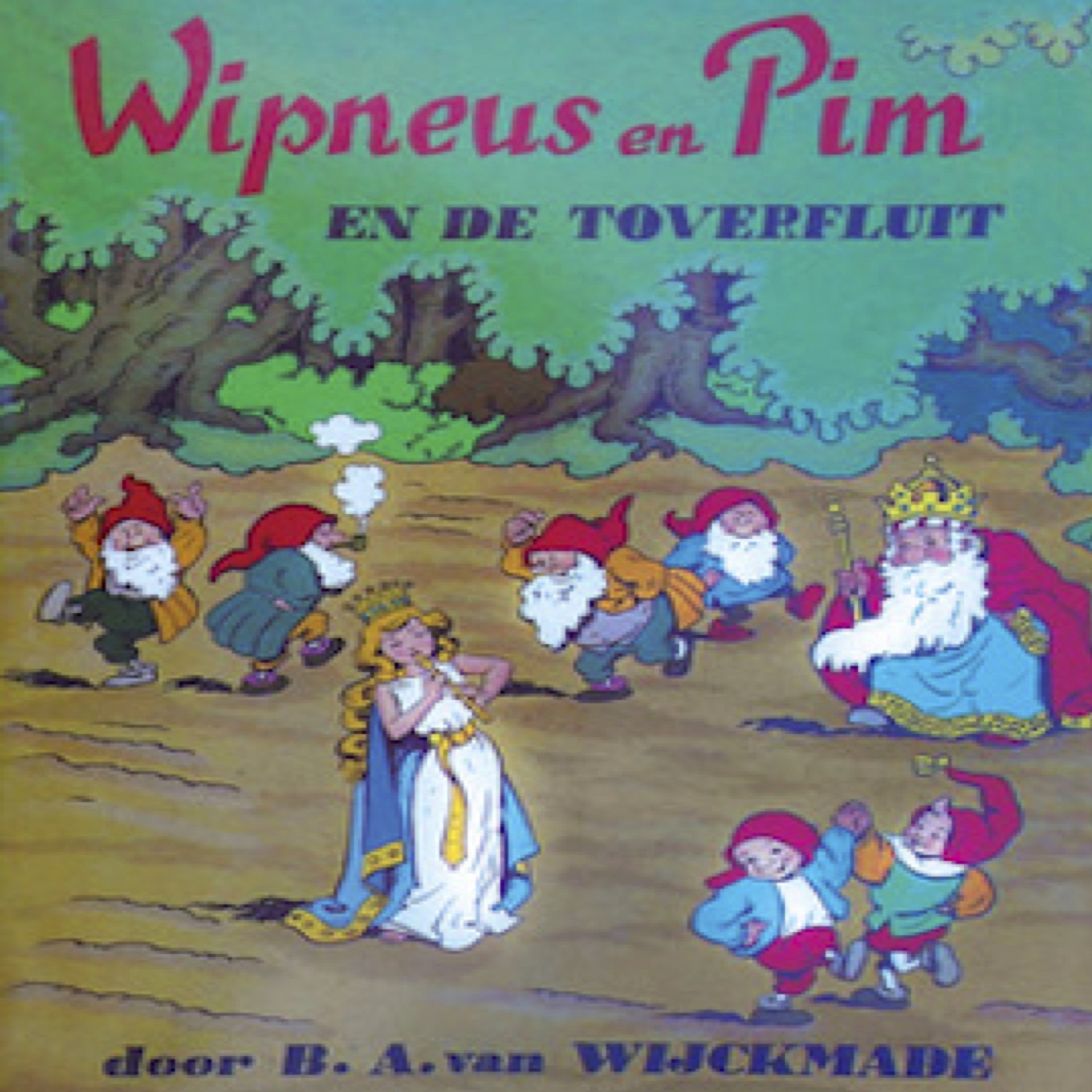 Omslag van Wipneus en Pim en de toverfluit