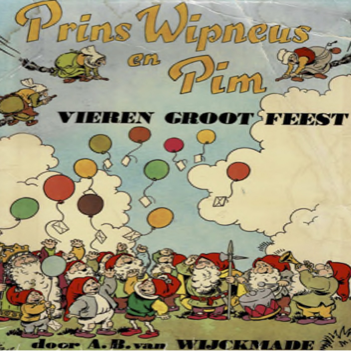 Omslag van Prins Wipneus en Pim vieren groot feest