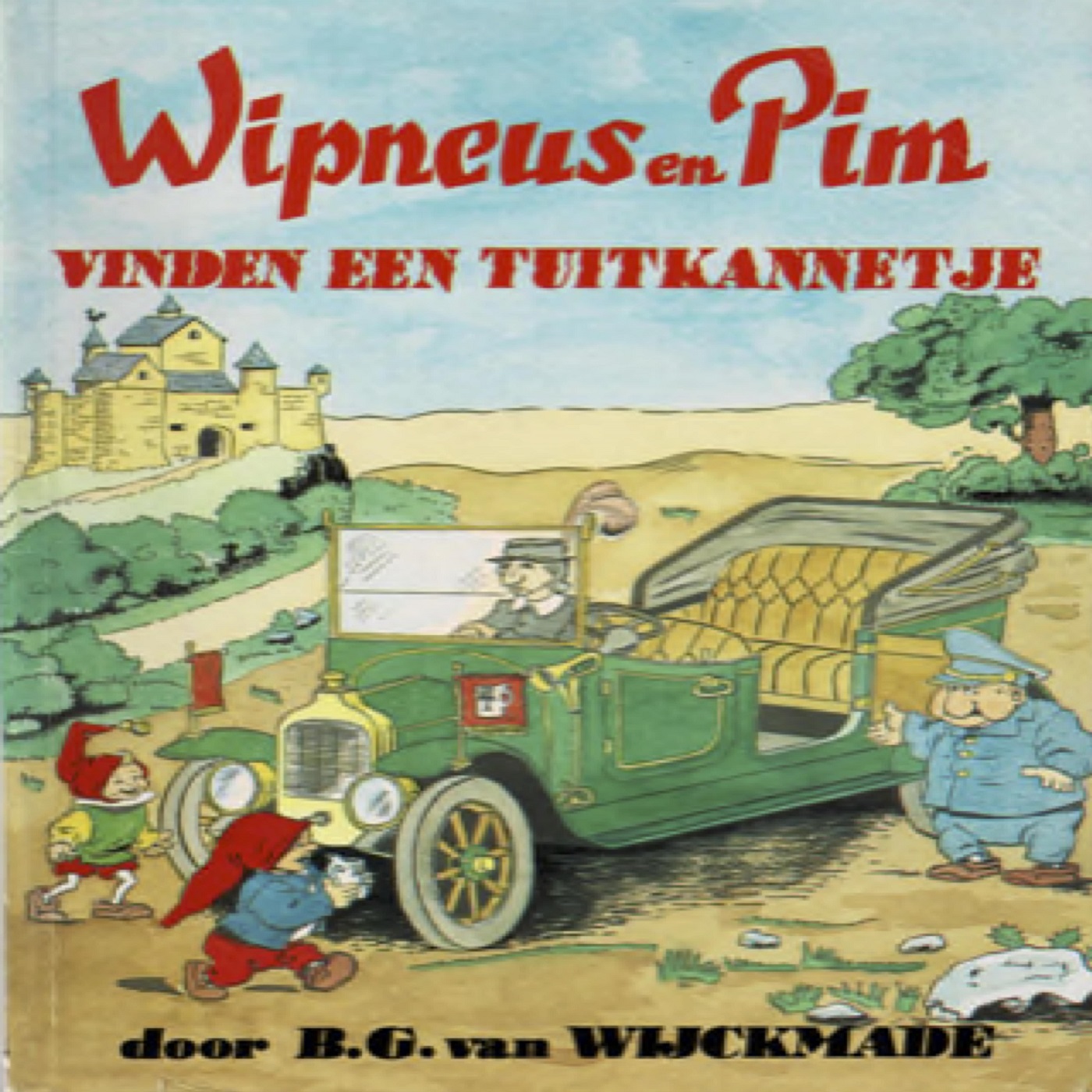 Omslag van Wipneus en Pim vinden een tuitkannetje