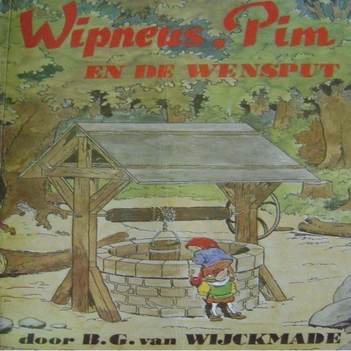 Omslag van Wipneus en Pim en de wensput