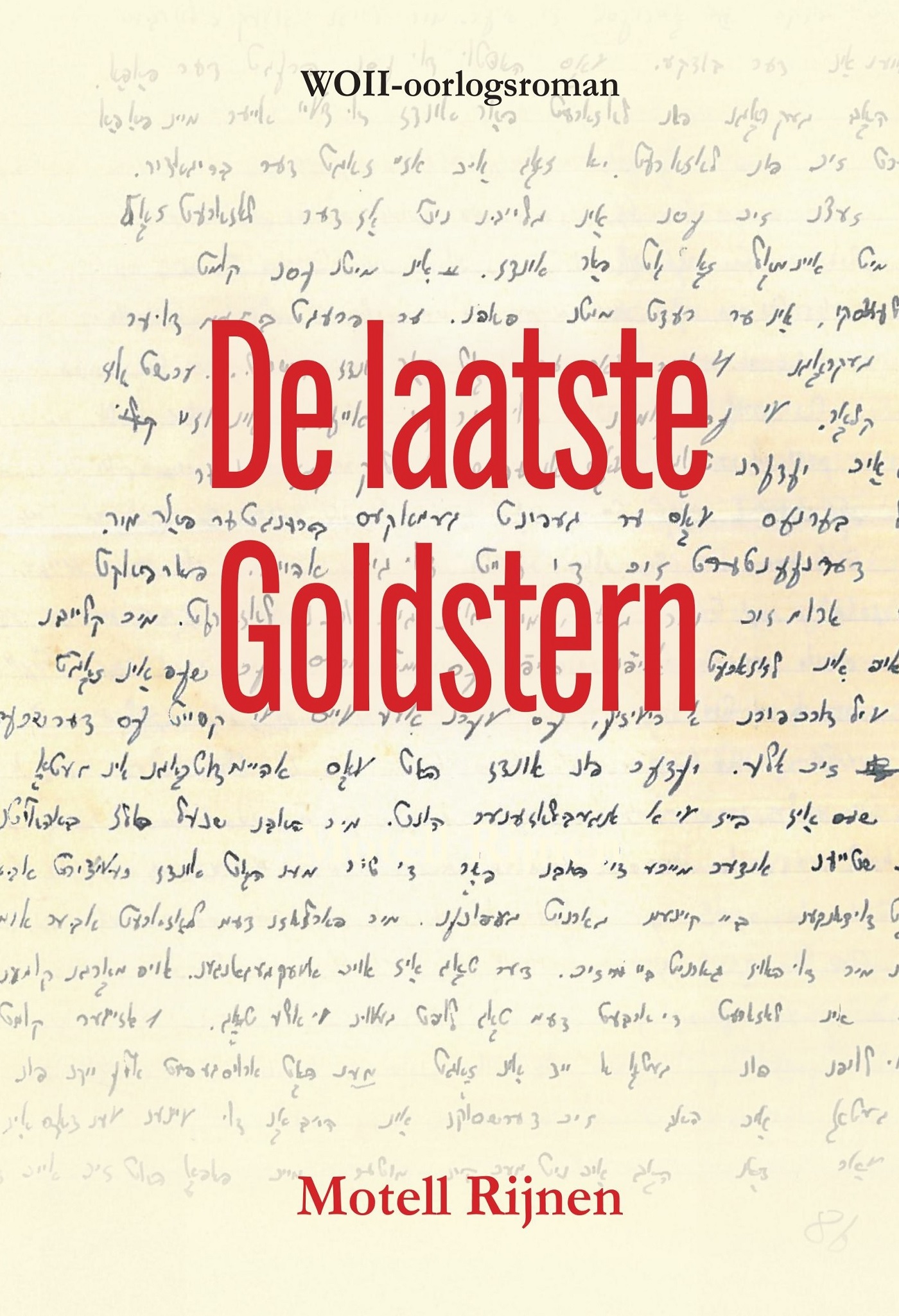 Omslag van De laatste Goldstern
