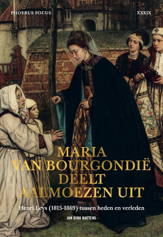 Omslag van Maria van Bourgondië deelt aalmoezen uit
