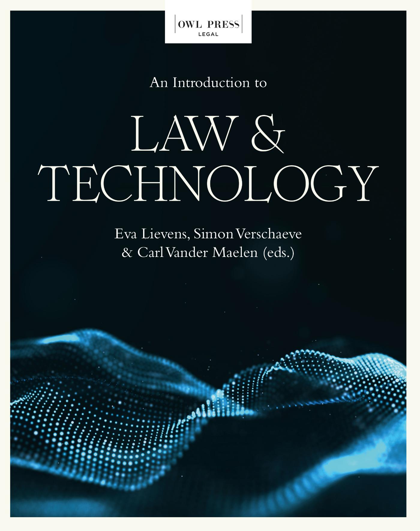 Omslag van An Introduction to Law & Technology