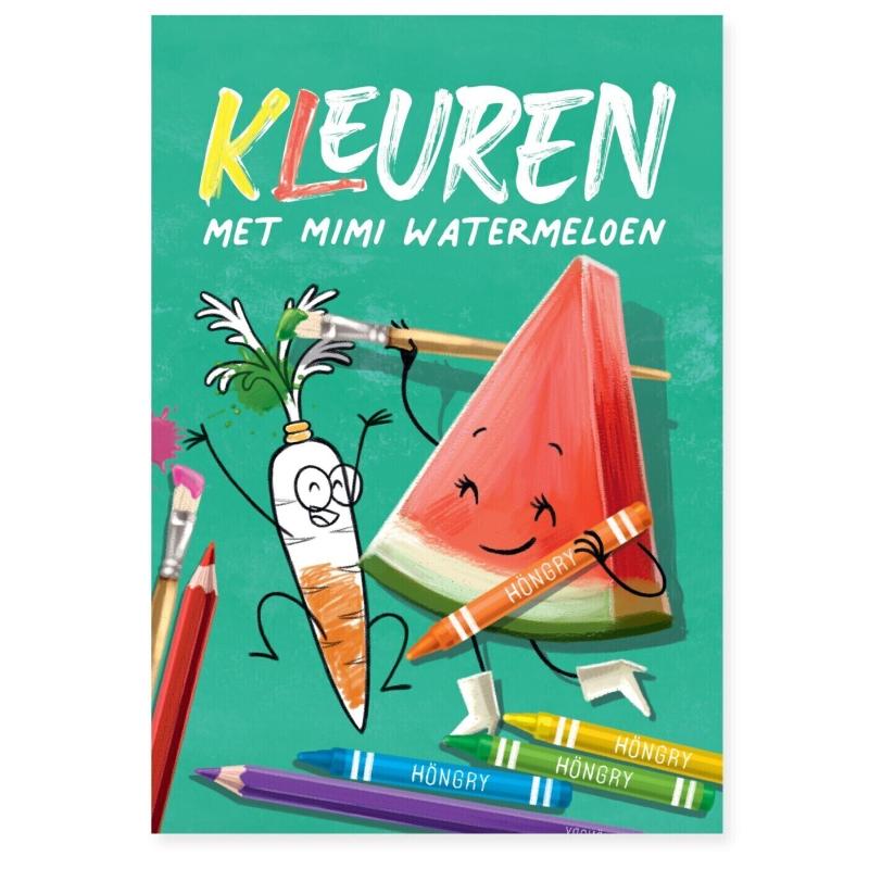 Omslag van Kleuren met Mimi Watermeloen