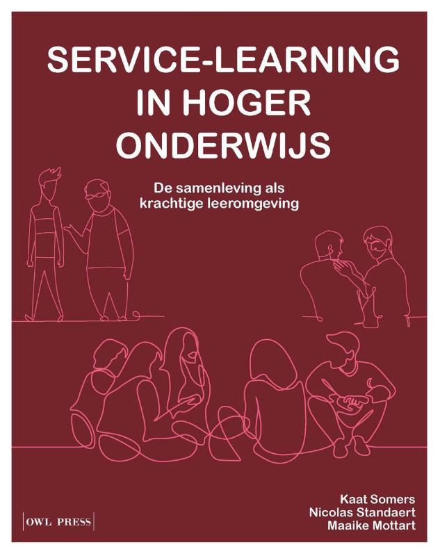 Omslag van Service-learning in hoger onderwijs
