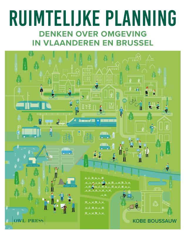 Omslag van Ruimtelijke planning: Denken over omgeving in Vlaanderen en Brussel