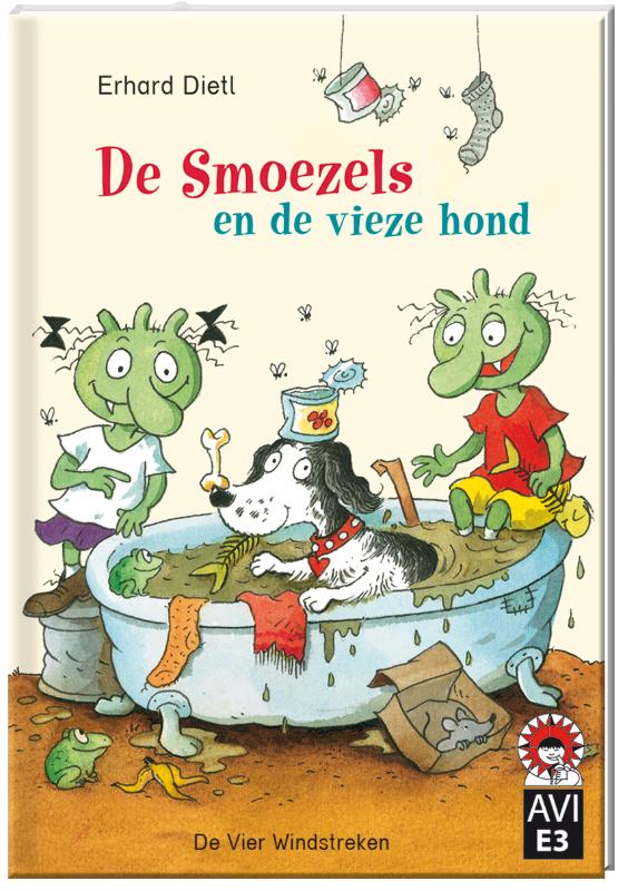 Omslag van De Smoezels en de vieze hond