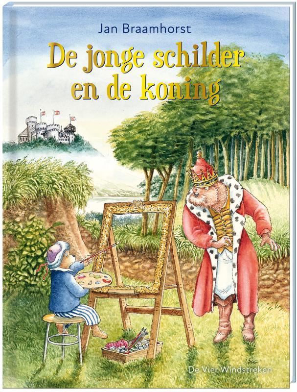 Omslag van De jonge schilder en de koning