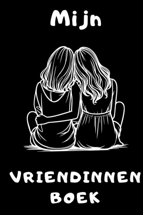 Omslag van Tiener Vriendinnen Boek zwart