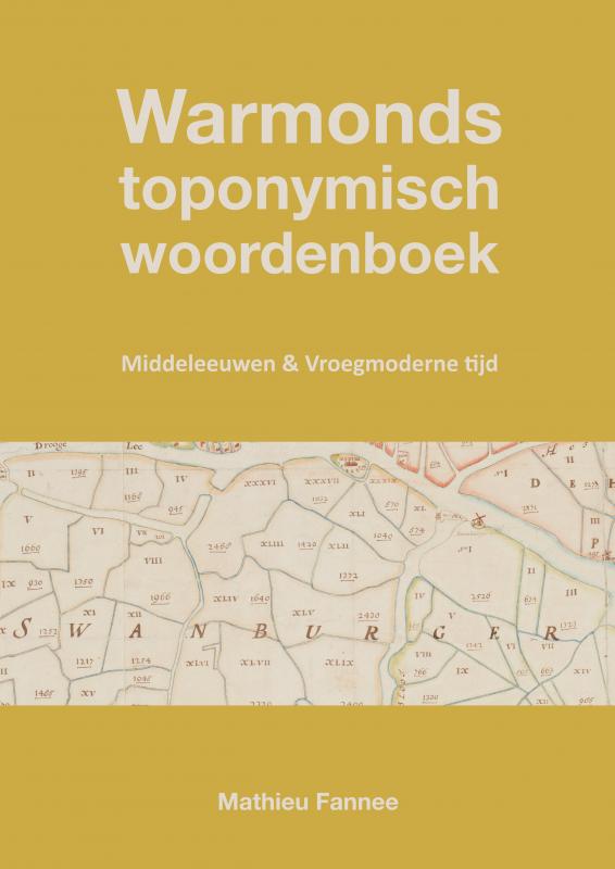 Omslag van Warmonds toponymisch woordenboek (3e druk)