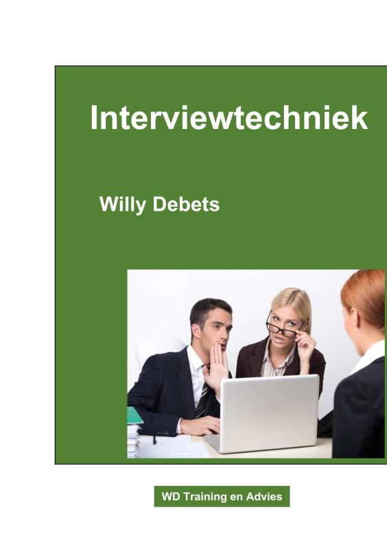 Omslag van Interviewtechniek