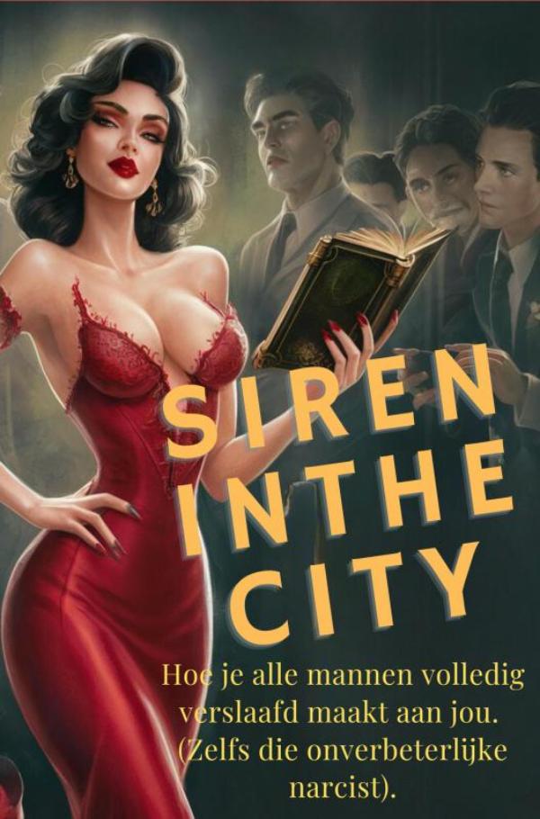 Omslag van Siren in the City: hoe je mannen volledig verslaafd maakt aan jou.(Ja, ook die vervelende narcist).