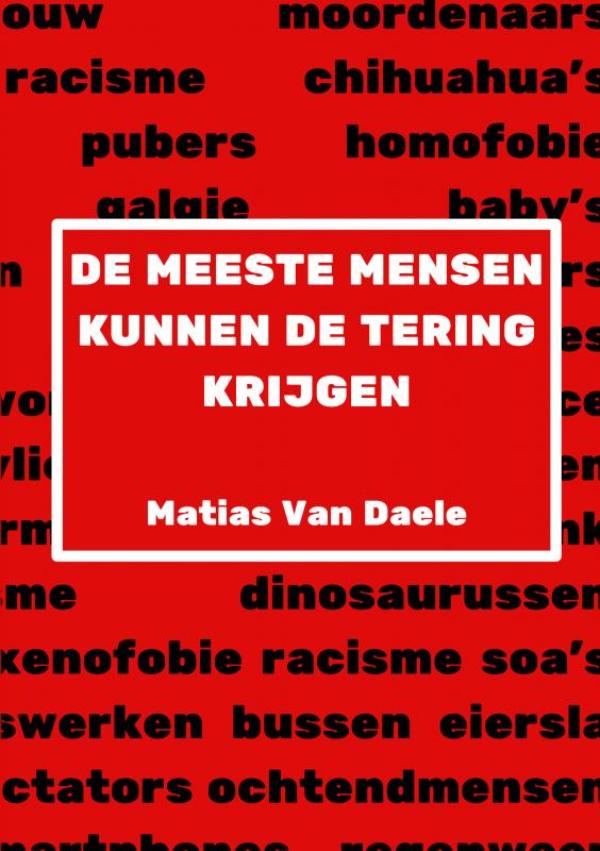 Omslag van De Meeste Mensen Kunnen De Tering Krijgen