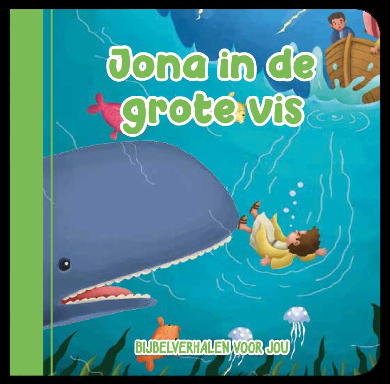 Omslag van Jona in de grote vis
