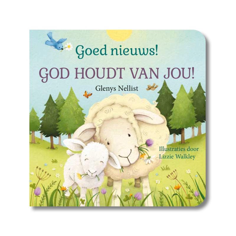 Omslag van Goed nieuws! God houdt van jou! 14x14cm midprice