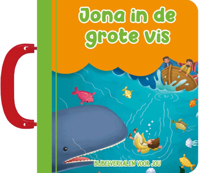Omslag van Jona in de grote vis met handvat