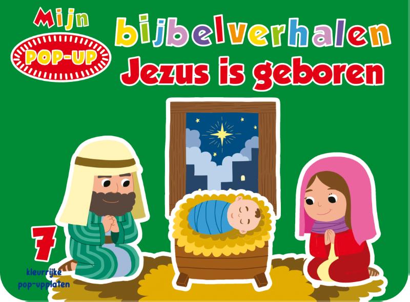 Omslag van Jezus is geboren pop-up
