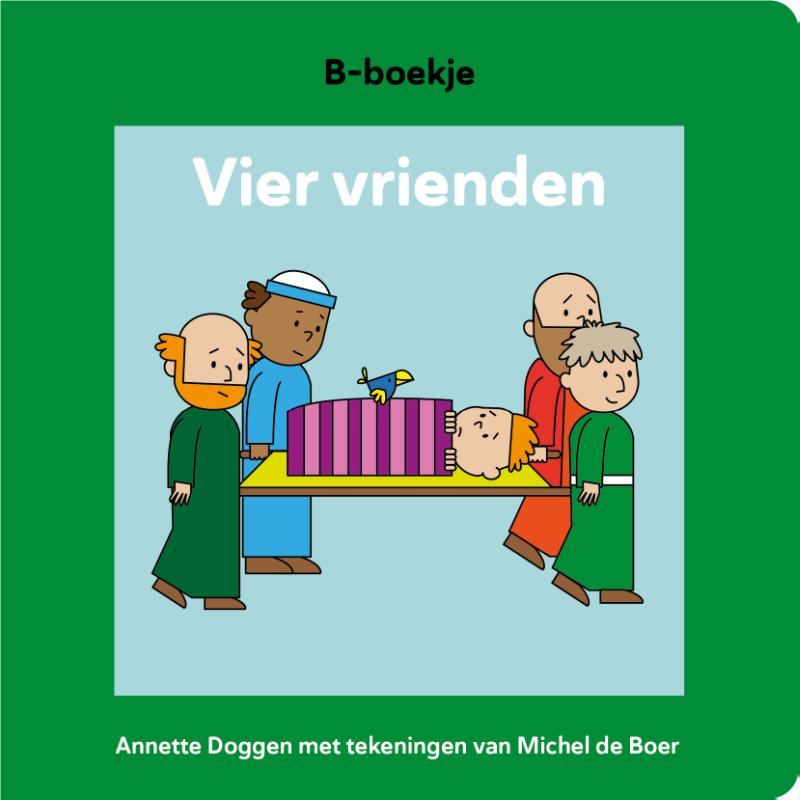Omslag van Vier vrienden b-boekje midprice