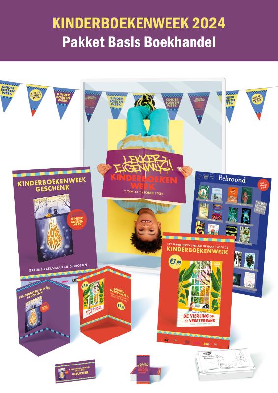 Omslag van Pakket Basis Boekhandel Kinderboekenweek 2024