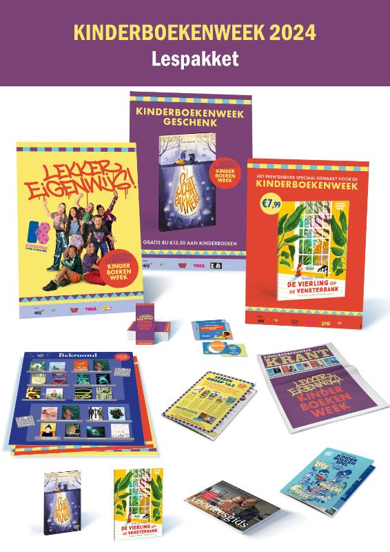 Omslag van Lespakket Kinderboekenweek 2024