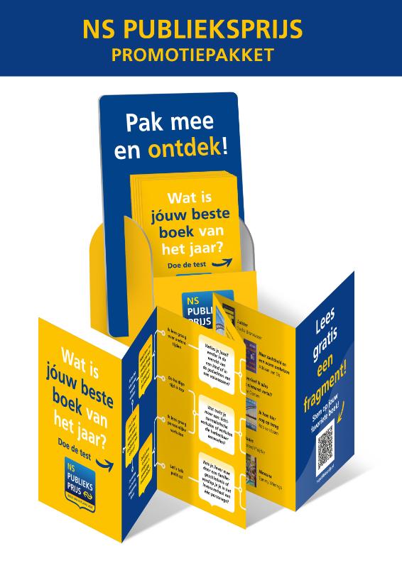 Omslag van Kieswijzer NS Publieksprijs 2025