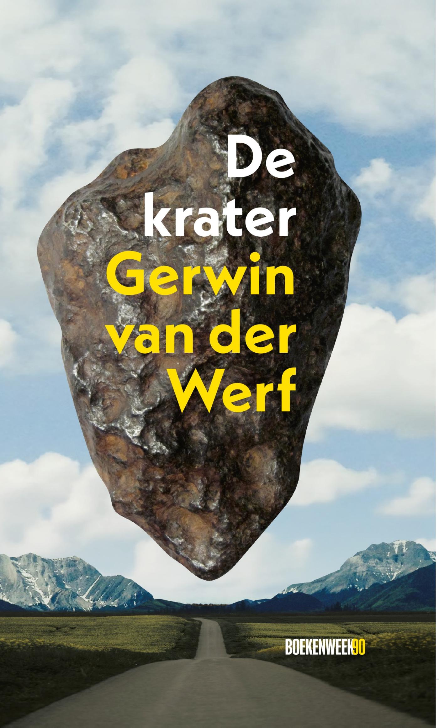 Omslag van De krater