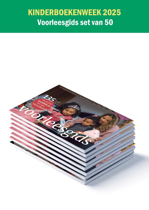 Omslag van Voorleesgids set van 50 ex. Kinderboekenweek 2025