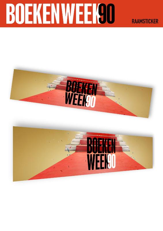 Omslag van Raamsticker Boekenweek 2025