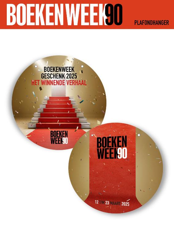 Omslag van Plafondhangers Boekenweek 2025