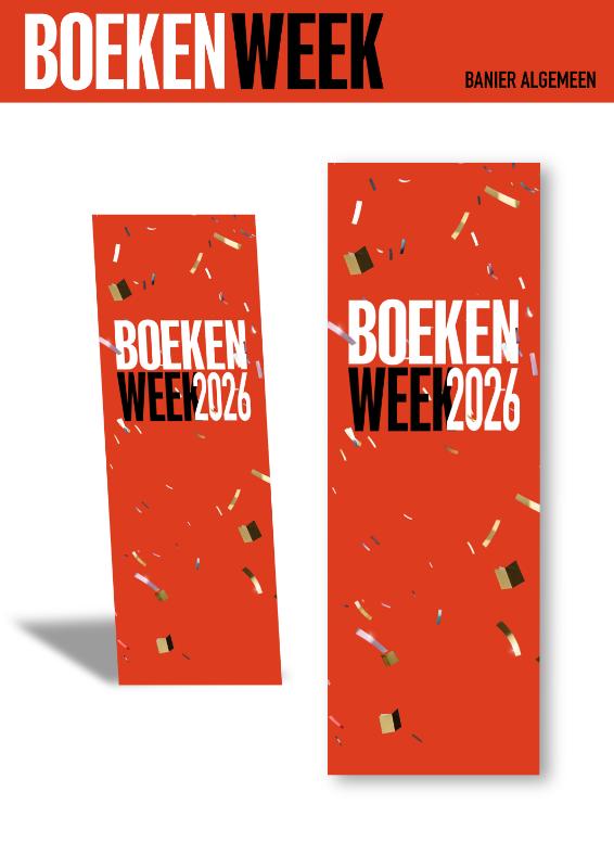 Omslag van Banier Algemeen Boekenweek 2026