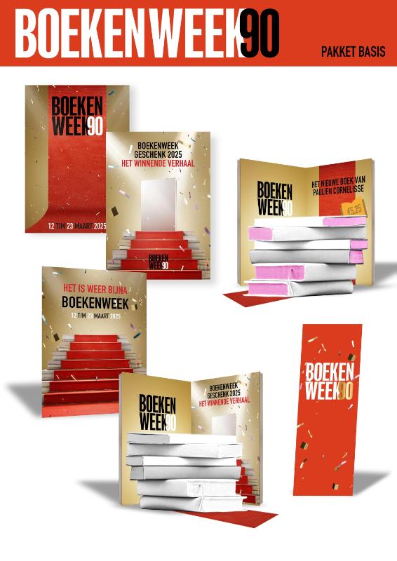 Omslag van Pakket Basis Boekenweek 2025