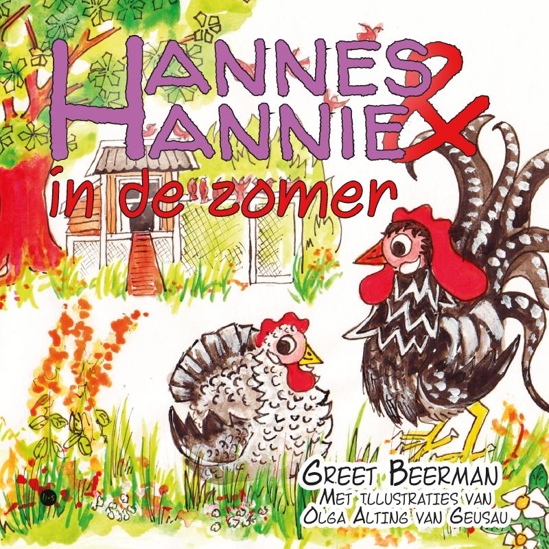 Omslag van Hannes en Hannie in de zomer