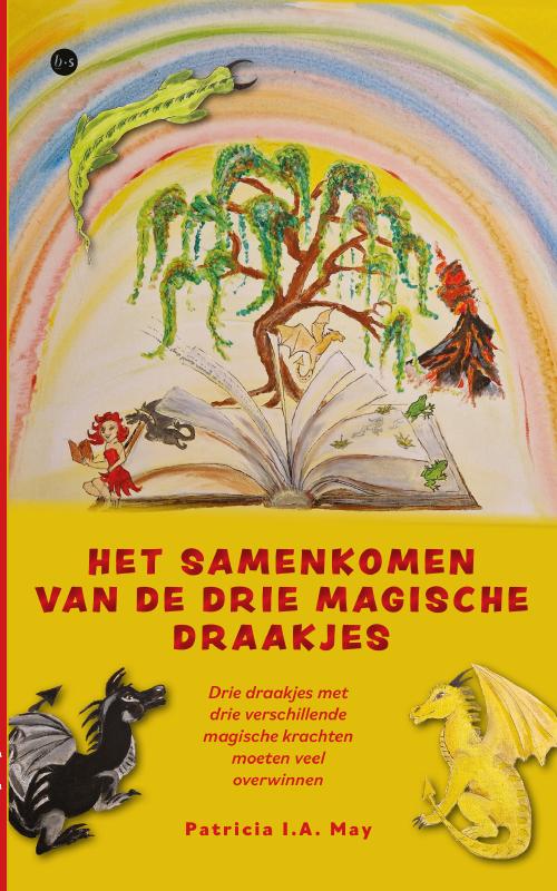 Omslag van Het samenkomen van de drie magische draakjes