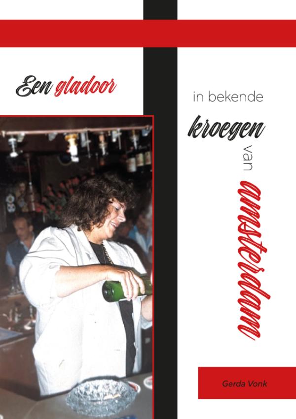 Omslag van Een gladoor in bekende kroegen van amsterdam