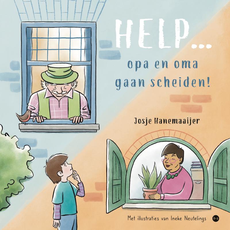 Omslag van Help... opa en oma gaan scheiden!