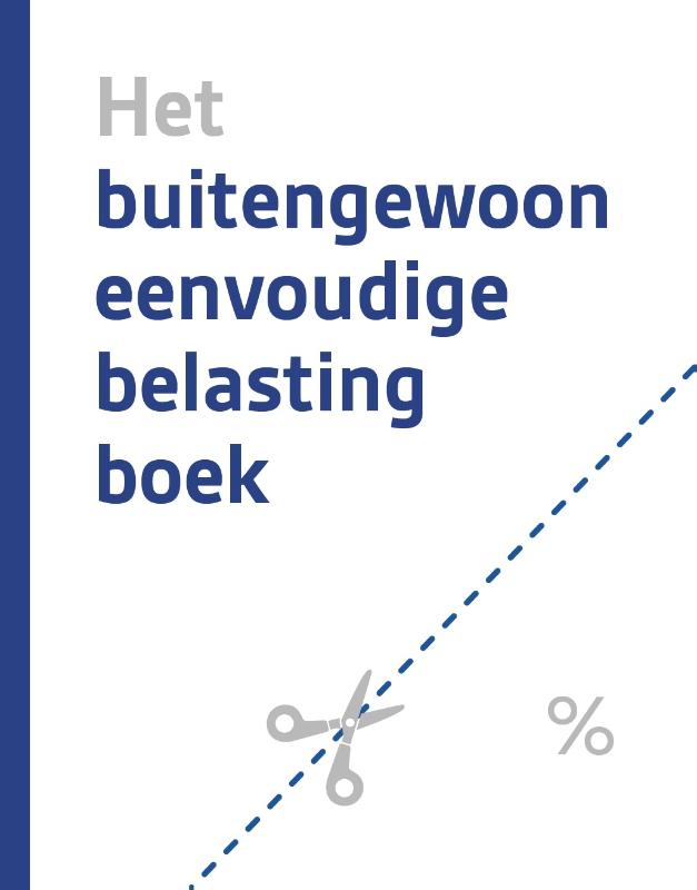 Omslag van Het buitengewoon eenvoudige belastingboek