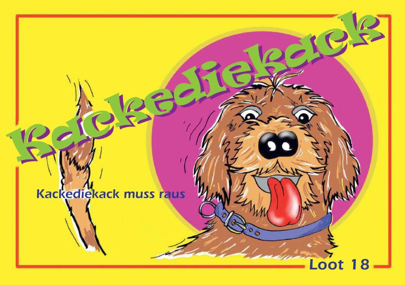 Omslag van KACKEDIEKACK
