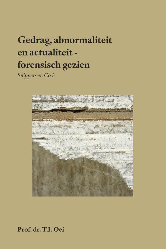 Omslag van Gedrag, abnormaliteit en actualiteit - forensisch gezien