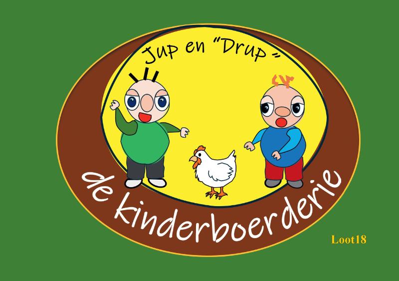Omslag van JUP EN DRUP - de kinderboerderie